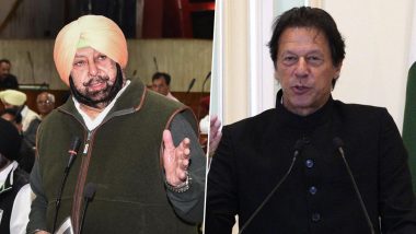 Captain Amarinder Singh Has a Conversation With Pakistan PM Imran Khan During Kartarpur Visit, Watch Video to Know What They Discussed