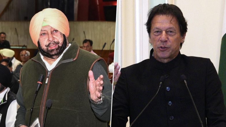 Captain Amarinder Singh Has a Conversation With Pakistan PM Imran Khan During Kartarpur Visit, Watch Video to Know What They Discussed