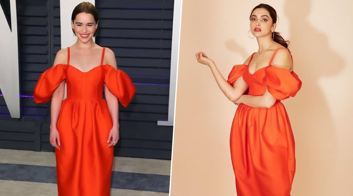 Deepika Padukone or Emilia Clarke- Who wore it better?