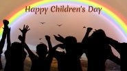 Universal Children&rsquo;s Day 2019 Wishes: WhatsApp Stickers, GIF Images, Happy Children&rsquo;s Day Messages, Facebook Greetings, Insta Captions and SMSes to Send on This Global Event
