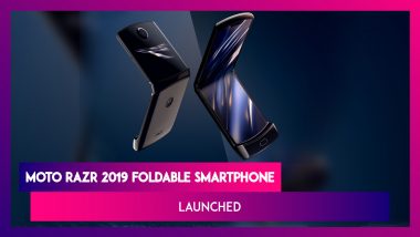 Moto Razr 2019 Foldable Smartphone From Lenovo Launched; Check Price, Sale Date, Features, Variants & Specifications