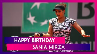 Sania Mirza Birthday Special: 7 Interesting Things to Know About India Tennis Ace as She Turns 33
