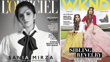 Sania Mirza Turns 33: Here's A Look at Top 5 Magazine Covers Featuring the Ace Tennis Star and Birthday Girl