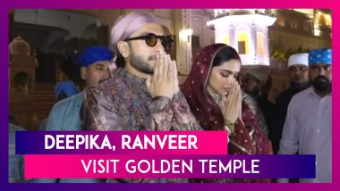 Deepika & Ranveer Visit Golden Temple In Amritsar Post First Wedding Anniversary