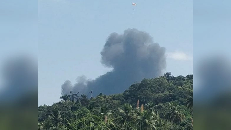 MIG 29K Aircraft on Training Sortie Crashes in Goa, Pilot Safe