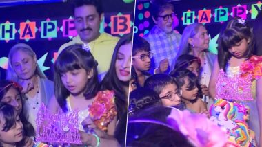Aaradhya Bachchan's Birthday Inside Pictures: Aishwarya Rai Bachchan and Abhishek Bachchan Throw a Grand Bash for Daughter With a Unicorn Cake and Ferris Wheel