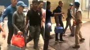 Katy Perry Walks Past Security Personnel Asking for Her Passport at Mumbai Airport, Netizens Call Her Out for Not Following Protocol (Watch Video)