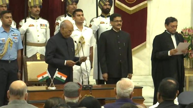 Justice Sharad Arvind Bobde Takes Oath as 47th Chief Justice of India