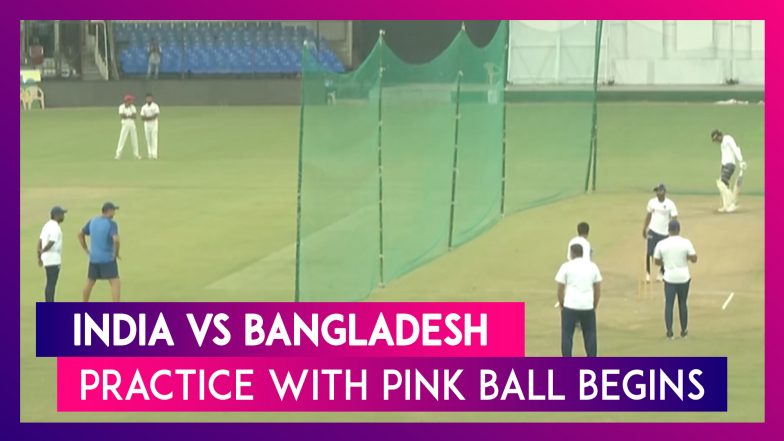 India Vs Bangladesh 2nd Test: Practice Begins With Pink Ball Ahead Of ...