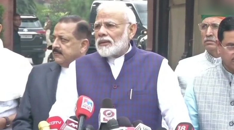 Winter Session of Parliament Begins; PM Narendra Modi Calls For 'Frank Discussions on All Matter'