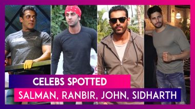 Salman Khan, Ranbir Kapoor, John Abraham & Others Seen In The City | Celebs Spotted