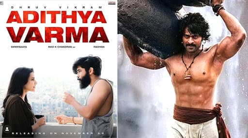 Dhruv's Adithya Varma To Clash With The Mighty Baahubali The Beginning On November 22 - Deets Inside Dhruv's Adithya Varma To Clash With The Mighty Baahubali The Beginning On November 22 - Deets Inside