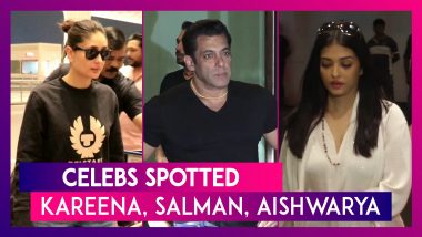 Celebs Spotted: Salman Khan, Kareena Kapoor, Aishwarya Rai Bachchan Seen In The City