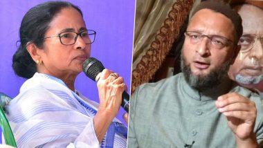 Asaduddin Owaisi Hits Back at Mamata Banerjee Over 'Minority Extremism' Remark, Says 'Tell Us How BJP Won 18 Out of 42 LS Seats From Bengal'