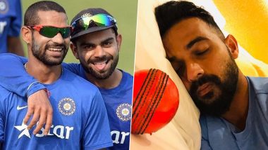 Virat Kohli, Shikhar Dhawan React to Ajinkya Rahane’s Post on Pink Ball Test