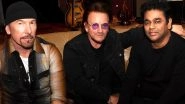 AR Rahman to Perform His Collaborative Single with U2 Titled &lsquo;Ahimsa&rsquo; at the Mumbai Concert
