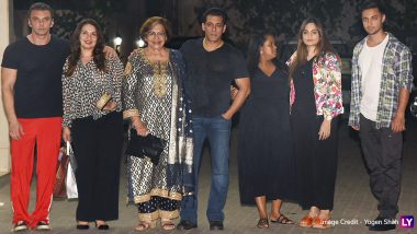 Salman Khan, Sohail Khan, Arpita Khan Sharma Celebrate Helen's Birthday (View Pics)  