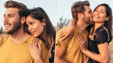 Freida Pinto Announces Engagement to Photographer Cory Tran and These Adorable Photos of the Couple Are Unmissable