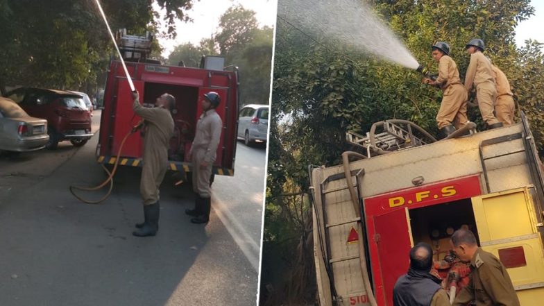 Delhi Air Quality: Fire Services Begins Sprinkling Water in City's 13 Pollution Hotspots