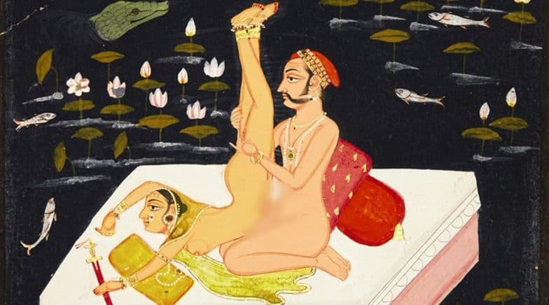 Picture of Ancient Indian Couple Doing Acrobatic Sex 'On a Lake from Mewar' Goes Viral