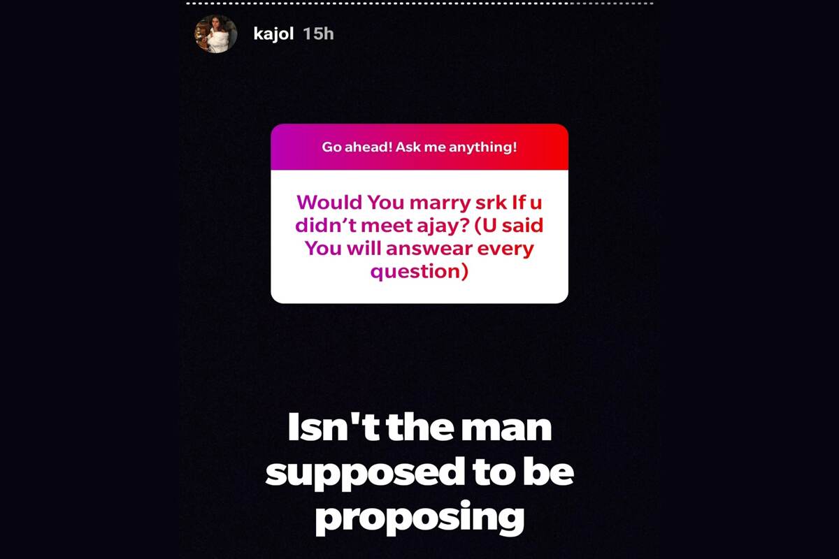 Kajol's Instagram AMA
