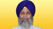 Gobind Singh Longowal Re-Elected As SGPC Chief For 3rd Consecutive Time; Religious Body Condemns Ayodhya Verdict