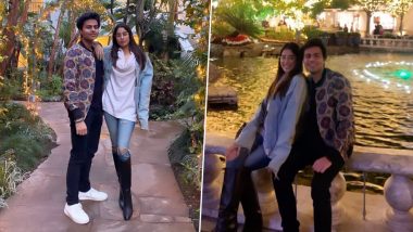 Janhvi Kapoor is All Smiles Posing With Once Rumoured Boyfriend Akshat Rajan and Fans are Wondering If The Duo is Back Together (See Pics) 