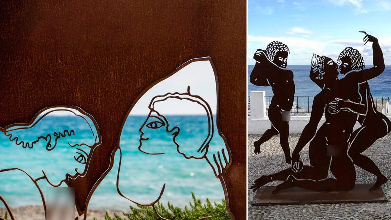 Pornographic Artwork at Costa Blanca Resort Goes Viral! British Families Left Horrified After They Can't Take Kids to the Beach
