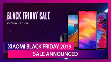 Xiaomi Black Friday 2019 Sale: Discounts Up To Rs 12,000 on Redmi 7A, Redmi Note 7 Pro, Mi A3, Mi Headphones, Mi TV & Mobile Accessories