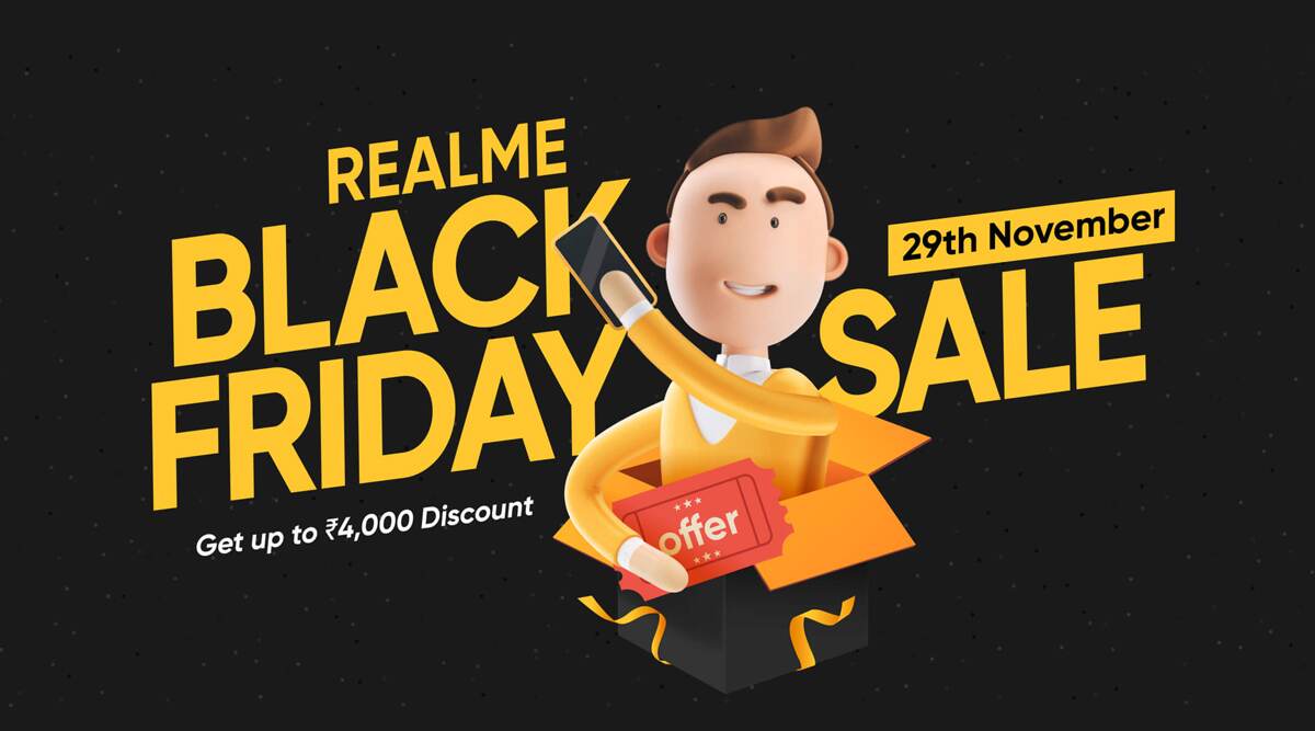 Realme Black Friday Sale 2019: Discounts Up To 4,000 on Realme X2 Pro, Realme 5s, Realme 5 Pro, Realme XT & Accessories Realme Black Friday Sale 2019: Discounts Up To 4,000 on Realme X2 Pro, Realme 5s, Realme 5 Pro, Realme XT & Accessories