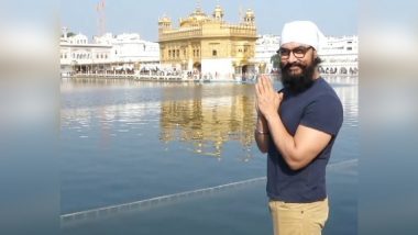 Aamir Khan Seeks Blessings at the Holy Golden Temple Taking Time From Laal Singh Chaddha Shoot (View Pics)