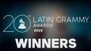 2019 Latin GRAMMY Awards: From Camila Cabello to J Balvin, Here's the List of Every Winner