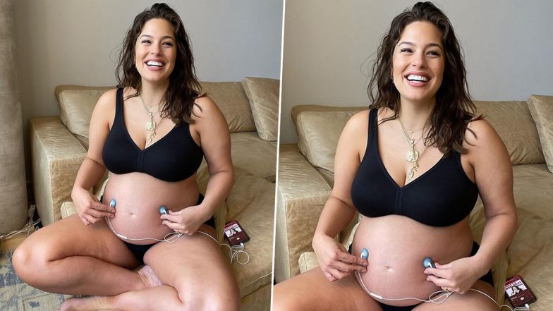 Ashley Graham Posts a Nude Selfie Flaunting Her Baby Bump to Wish Fans a ‘Happy Thanksgiving Day’ (View Pic)