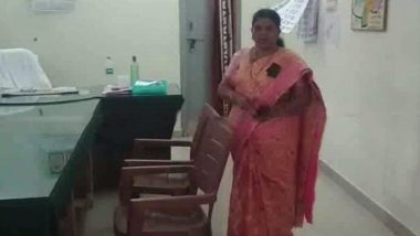 Andhra Pradesh: Woman Tehsildar in Kurnool Ties Rope In Her Office to Protect Herself From Visitors