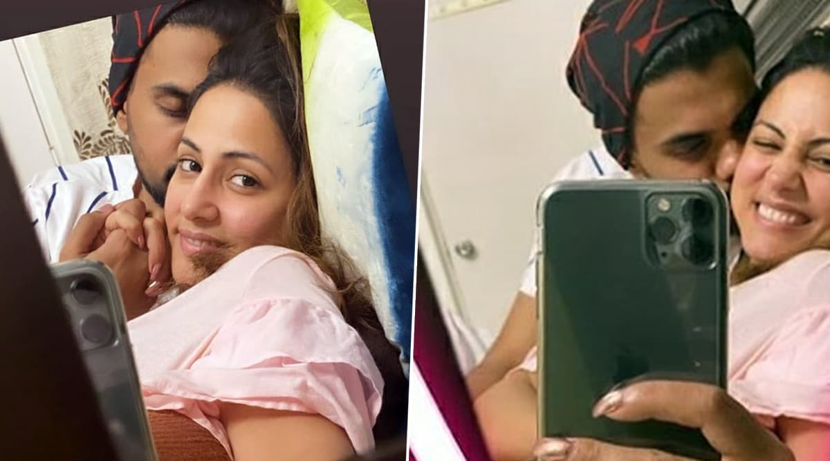 Hina Khan and Rocky Jaiswal Paint the Town Red With Their Oh-So-Romantic Mirror Selfies (View Pics) Hina Khan and Rocky Jaiswal Paint the Town Red With Their Oh-So-Romantic Mirror Selfies (View Pics)
