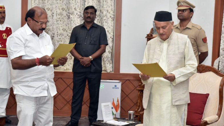 Kalidas Kolambkar of BJP Takes Oath as Pro-Tem Speaker of Maharashtra Assembly