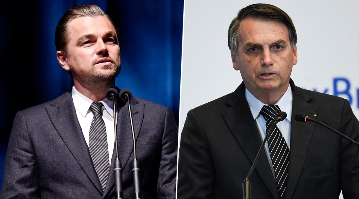 Leonardo DiCaprio Is ‘Giving Money to Set Amazon on Fire’ Accuses Brazil President Jair Bolsonaro Leonardo DiCaprio Is ‘Giving Money to Set Amazon on Fire’ Accuses Brazil President Jair Bolsonaro