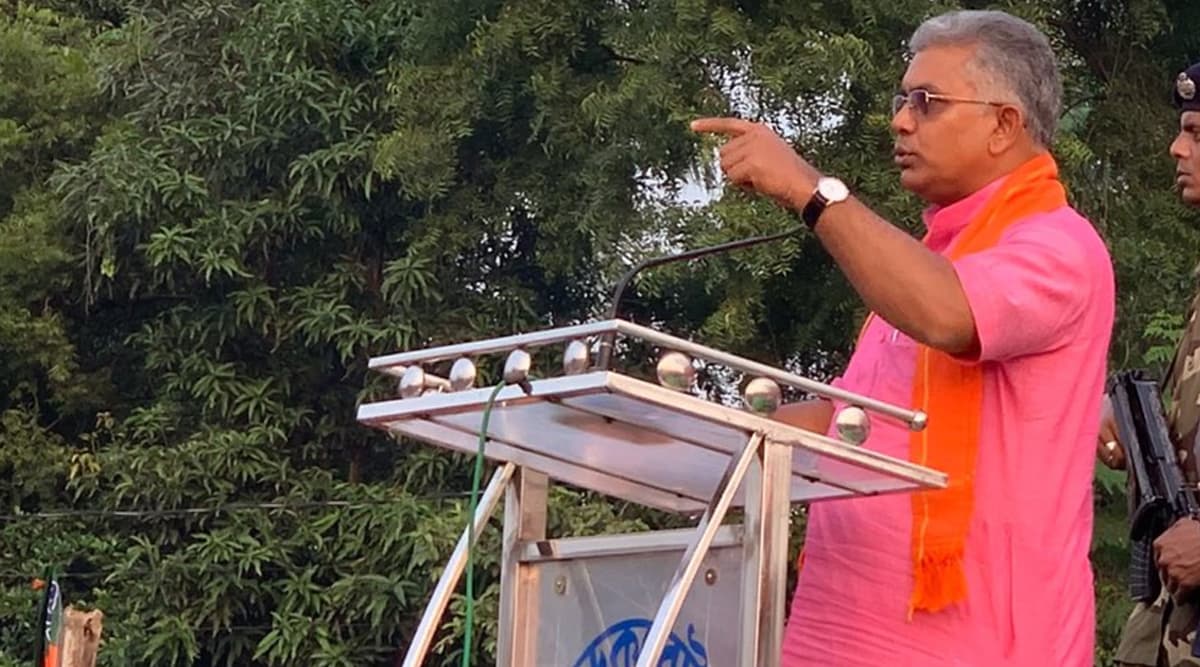 Dilip Ghosh Says 'Will Identify and Shoot' Protesters Damaging Public Property When BJP Comes to Power in West Bengal (Watch Video) Dilip Ghosh Says 'Will Identify and Shoot' Protesters Damaging Public Property When BJP Comes to Power in West Bengal (Watch Video)