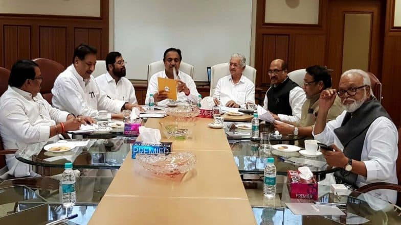 Maharashtra: Shiv Sena, NCP, Congress Hold First Joint Meeting, Common Minimum Programme Final Draft Sent to Sonia Gandhi, Sharad Pawar And Uddhav Thackeray For Approval