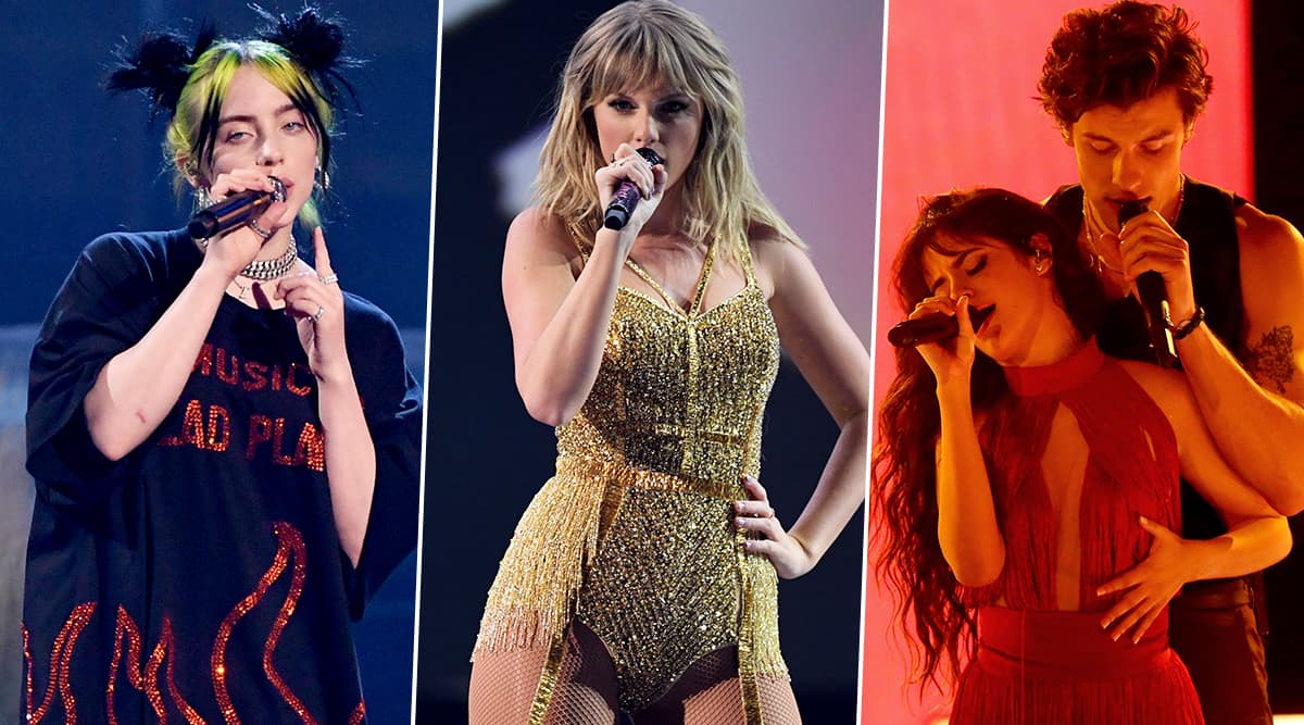 American Music Awards 2019 Winners’ List: Billie Eilish, Taylor Swift, Shawn Mendes-Camila Cabello Win Big! American Music Awards 2019 Winners’ List: Billie Eilish, Taylor Swift, Shawn Mendes-Camila Cabello Win Big!