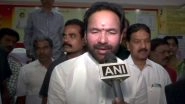 Kishan Reddy States 'Sonia Gandhi Family Have a Habit of Going Beyond Security Cover' After Priyanka Gandhi's CRPF Security Agree That She 'Broke Protocol'