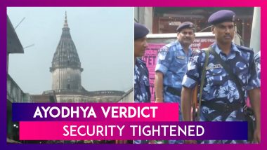 Ayodhya Verdict: Security Tightened, UP Police Conducts Flag March In Gorakhpur
