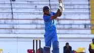 Abhay Negi Smashes Fastest Fifty in Syed Mushtaq Ali Trophy 2019&ndash;20; Meghalaya Cricketer Hits Six Sixes to Reach Half-Century in Just 14 Balls