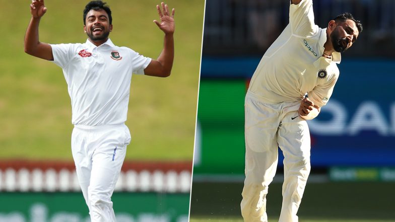 Abu Jayed Takes Tips From Mohammed Shami to Prepare for Historic India vs Bangladesh Day-Night Test 2019 in Kolkata