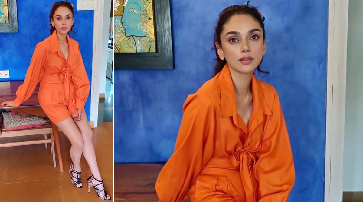 Aditi Rao Hydari Serves Up Summer Style In A Vibrant Beach Outfit