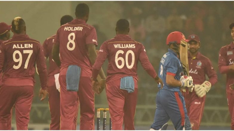 Live Cricket Streaming of Afghanistan vs West Indies, 3rd T20I 2019 Match on Hotstar: Check Live Cricket Score, Watch Free Telecast of AFG vs WI on TV and Online