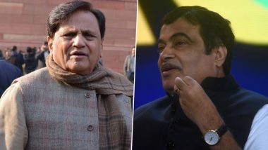 Ahmed Patel Meets Nitin Gadkari Amid BJP-Shiv Sena Deadlock in Maharashtra