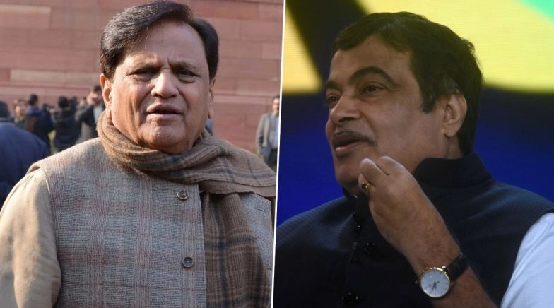 Ahmed Patel Meets Nitin Gadkari Amid BJP-Shiv Sena Deadlock in Maharashtra