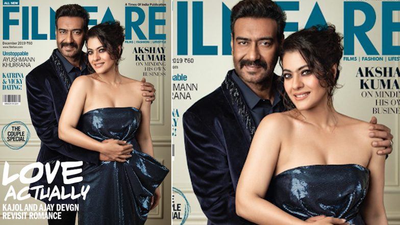 Ajay Devgn and Kajol Blend Glamour and Romance on the Latest Cover of Filmfare (View Pic)