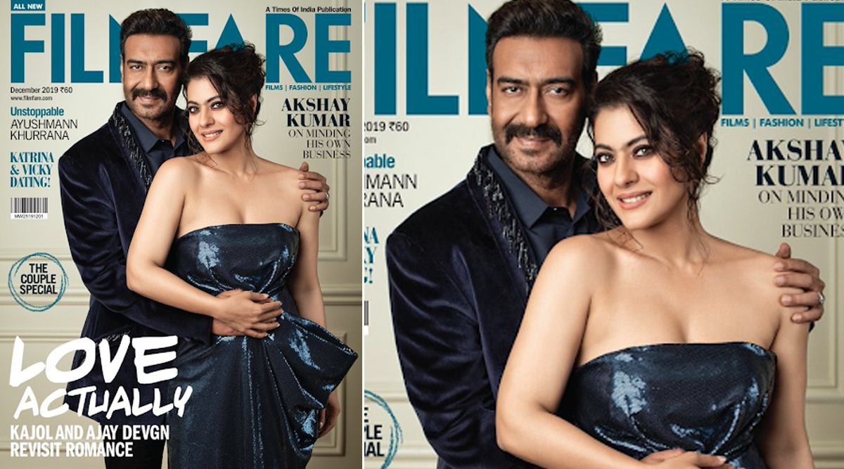 1200px x 667px - Ajay Devgn and Kajol Blend Glamour and Romance on the Latest Cover of  Filmfare (View Pic) | ðŸ‘— LatestLY